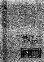 Nakamichi 1000-ZXL-Service-Manual-4